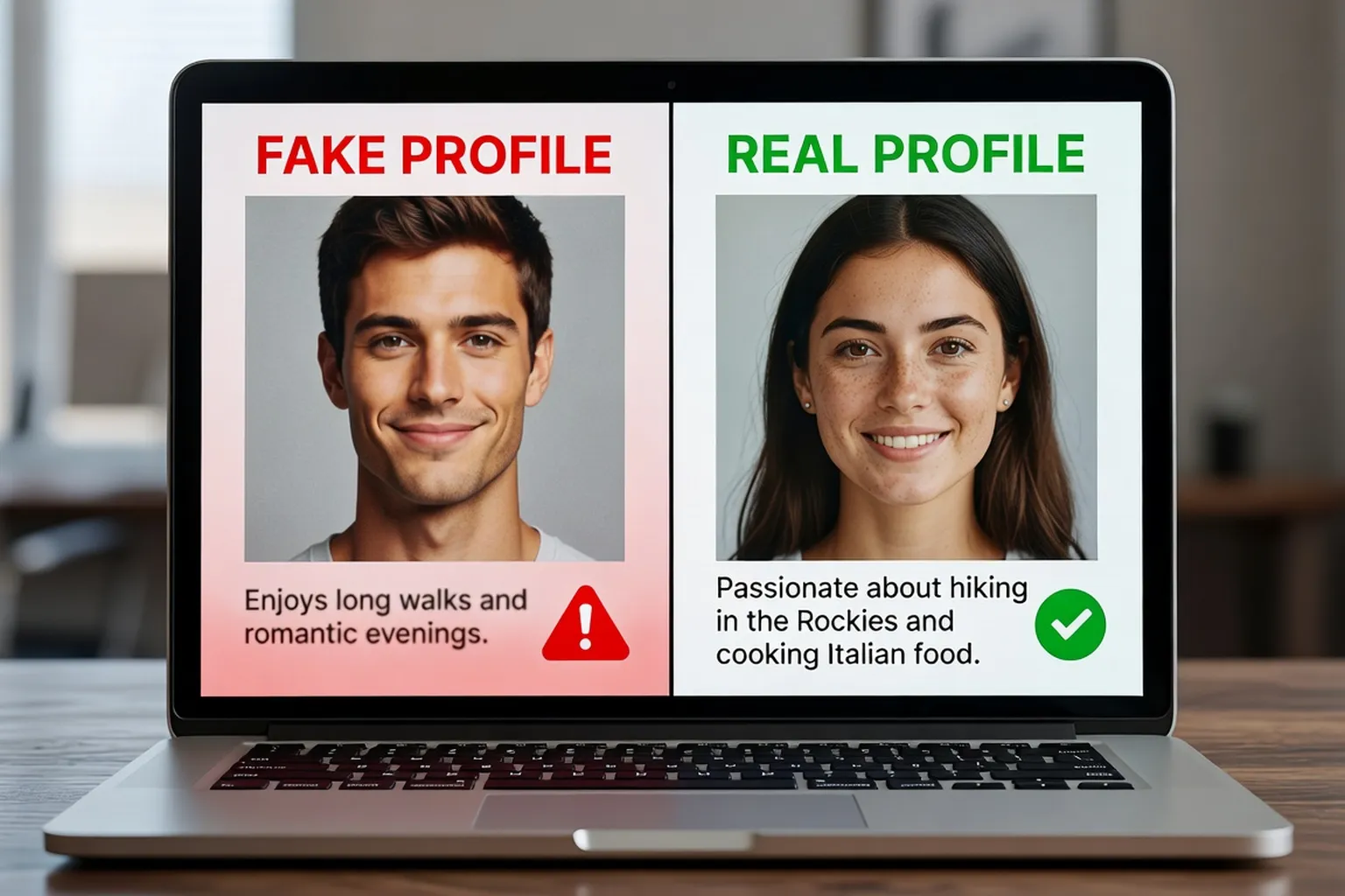 Messages suspects sur une messagerie en ligne